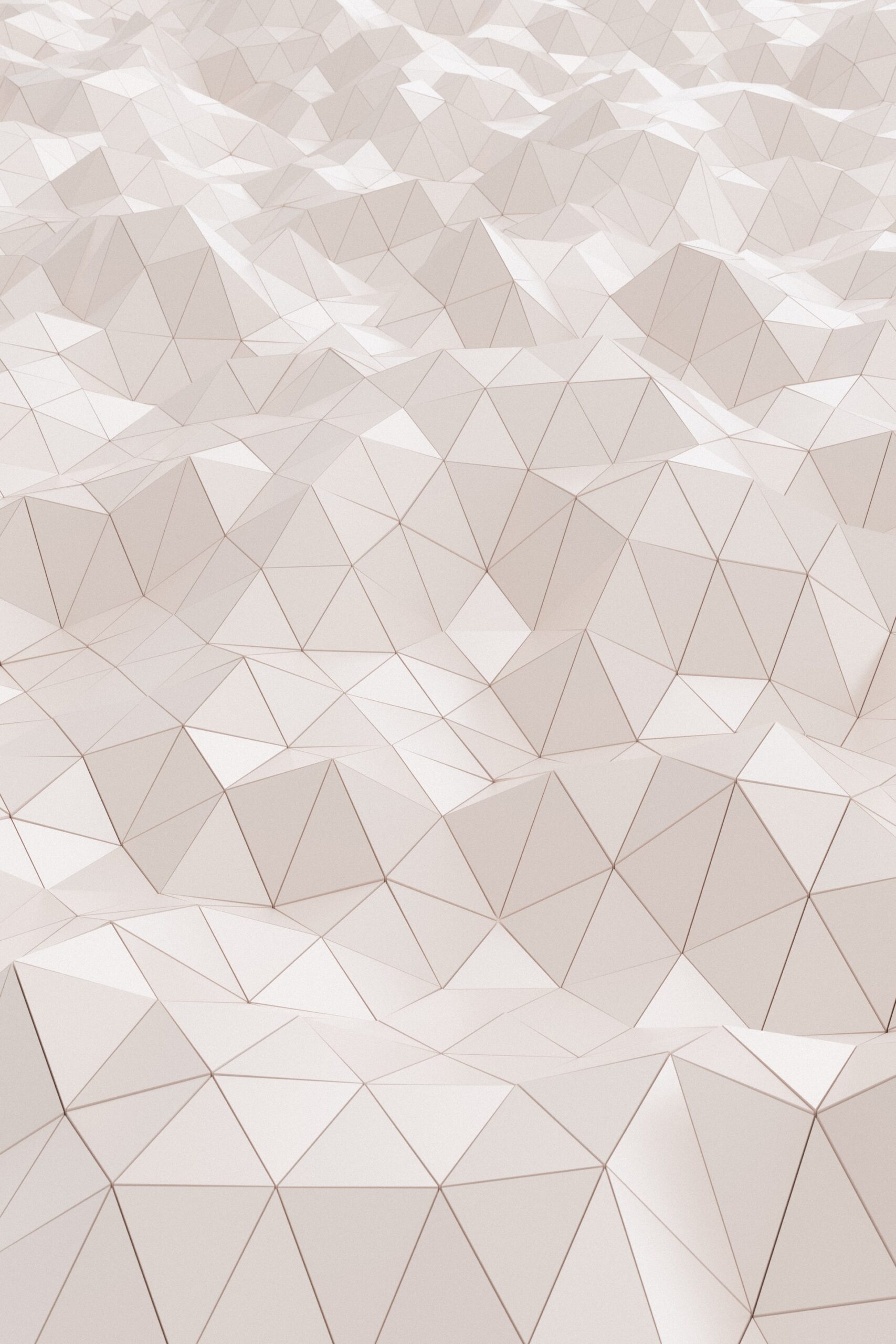 white geometic background